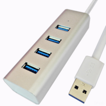 DFMEI 새로운 USB3.0 알루미늄 합금 허브 USB3.0 4 -Mouth Hub Ultra -High Speed ​​3.0 Hub 측정 3.0hub, 금