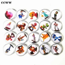 와일드 게임 컬렉션의 24Pcs 젤다 브레스 NTAG215 NFC 인쇄 카드 링크의 각성 NS 스위치 빠른 배송, CHINA_20 Super Smash Bros