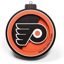 YouTheFan NHL 3D 로고 시리즈 장식품, Philadelphia Flyers