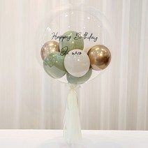 연지마켓 DIY 레터링풍선 용돈풍선 헬륨 효과 커스텀버블벌룬 생일 파티 축하 셀프 선물 환갑 결혼 기념일, 24인치 반제품+손펌프, 망고옐로