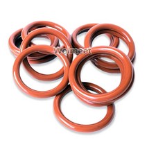 고무오링 패킹 실리콘 오링 고무링 10pcs 와이어 직경 3.1mm OD10-200mm 오일 저항 실리콘 고무 씰링 링 고, 20 29mm