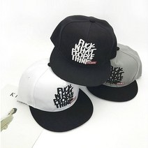 레터링 자수 스냅백 BYM099