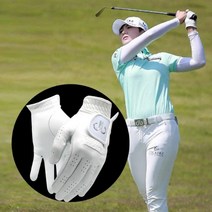 LPGA 박성현추천 드루 여성골프장갑 양손 3장세트 양가죽