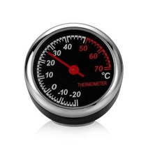 미니 자동차 디지털 시계 자동 온도계 습도계 게이지 미터 장식 인테리어 데칼, 없음, thermometer