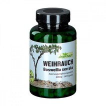 [독일 내수 정품]WEIHRAUCH EXTRAKT Boswellia serrata 65% 400mg Kps. 140St