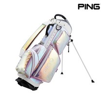 스포츠_ [삼양 정품] 핑골프 22년 신제품 STAND W 여성 스탠드백, 핑크