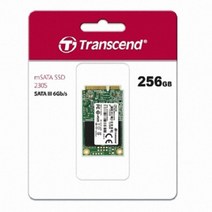 트랜센드 mSATA SSD, MSA230S, 256GB