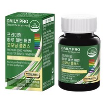 데일리프로 프리미엄 하루 쾌변 배변 굿모닝 플러스, 1개, 60정