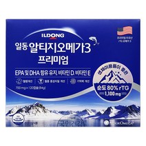일동제약 알티지 오메가3 프리미엄 120정, 1박스