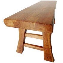 고재벤치 고재스툴 실내벤치우드벤치빈티지벤치, 180x25x50 내츄럴 엣지