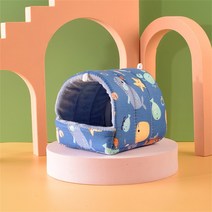 애완 동물 햄스터 둥지 봉제 따뜻하고 편안한 겨울 앵무새 해먹 동굴 케이지 오두막 텐트 조류 용품 여러, 02 02_03 L 15x15cm