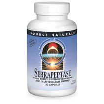 Source Naturals 세라펩타제 효소 30캡슐 해외