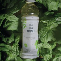 공심채 제주바질블렌딩티 액상차 340ml 귤피 비트 허브티 용암수 알로에겔 무카페인, 제주바질블렌딩 액상차 20입(1Box)★특가★