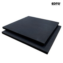 EDTC 민무늬 캣휠매트 층간소음방지매트 탄성고무매트 평로라매트 방음매트, 고급 매트(2.0cm) - 민무늬, 1개