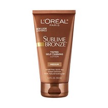 LOreal Paris Sublime Bronze Tinted Self-Tanning Lotion Light Medium 145 ml (parallel import goods)