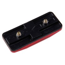 입문용자전거 자전거 자전거 사이클 도로 안전 경고 반사경 빛 반사 빨간색 스트립