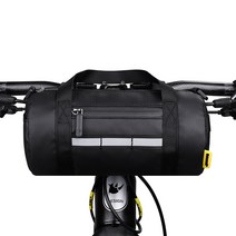 라이노워크 RK9101 자전거 핸들가방 킥보드 핸들바가방, 블랙
