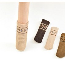 laterior 조용한 의자 발커버, 1-패턴브라운4P