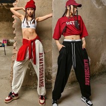 레드덕 걸그룹 연습생 백댄서 바지 2컬러 원사이즈