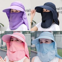 Mallowa_쇼핑자외선차단 끈농모 햇빛가리개 챙넓은모자 농사 B 농사용 캐디 그늘막 얼굴 농부 농사일@8688@!^^