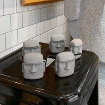 모아이 석상 에어팟 케이스 (에어팟1/에어팟2 공용), 모아이석상 에어팟 케이스