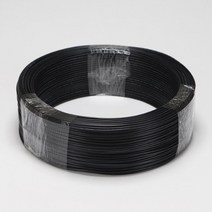 천지몰 HF-IX케이블 4SQ 2.25MM 300M 단선 흑색 HFIX전선, 1개
