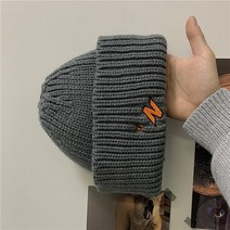 여성 겨울 니트 여학생 베레모 꽈베기 비니 따뜻한 모자