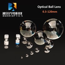 0.5-7mm 볼 렌즈 H-K9L 광학 유리 고정밀 led co2 레이저 센서 광섬유 내시경 대물, 10 2.5mm