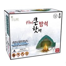 인라이프 더 큰 방석 핫팩 560g x 8개 캠핑용 낚시용 야외 핫팩