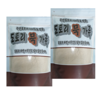 [콘스터치] 국산 햇 도토리가루 100% 1Kg, 1개