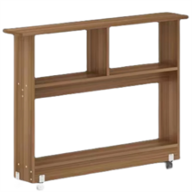 틈새 테이블 길고 가는 협탁 미니 슬림 선반 침대 옆 테이블 침대 사이드 좁고 긴 책상 콘솔 이동식 바퀴, 연호도 100x15