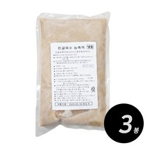 대상 돈골육수 농축액 1kg(냉동), 3개