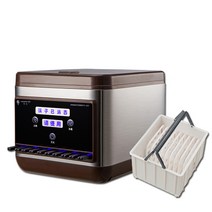 젓가락 소독기 식기 건조 자동 보관 살균기 자외선, A 브라운 200벌