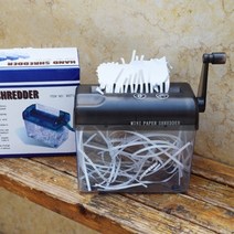 종이분쇄기 사무실 학교 가정용 문서세단기a6 shredder a6 letter 문서 티켓 bill card dropship용 수동 절단기, 검은색