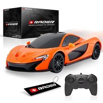 자동차RC 트럭 RÄDER RC 시리즈 124 Mclaren P1 자동차 전기 스포츠 레이싱 취미 장난감 여성용 모델 차량 청성인 선물 오렌지, 맥라렌, 75200 오렌지