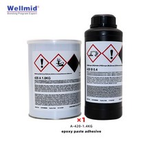 에폭시 ARALDITE 420 AB 에폭시 본딩 CFRP 복합 비행기 부품 항공기 인테리어 가구 옷장 보관 용기 접착, 01 1.4kgA420AB1Set