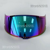 시스템 헬멧 카본 클래식 AGV K1 K3 SV K5 헬멧 안경 오토바이 레이싱 바이저 용 풀 페이스 렌즈, 04 Rainbow