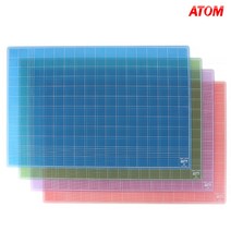 A2칼라커팅매트 620x450mm/컷팅매트/투명커팅매트/고무판/고무매트/데스크패드/책상고무판/깔판, 보라