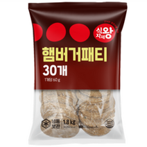 식자재왕 햄버거패티 1.8kg