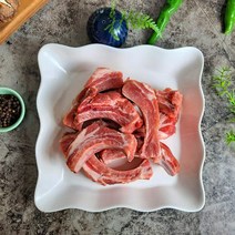 엄마손맛 돼지 에어프라이어 등갈비 로인립 쪽갈비 묵은지 김치찜 캠핑고기 1kg, 2kg, 마디마디절단