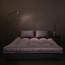 [미니멀룸 SALE]자가발열 양면토퍼 (S/SS/Q), 스탠다드(3kg), 다크그레이