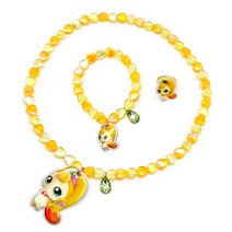 캐치티니핑2 하트 보석 목걸이 팔찌 반지 세트 조아핑