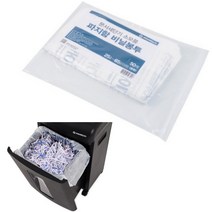 세절기 세단기 비닐 파쇄기 봉투 25-65L 50매