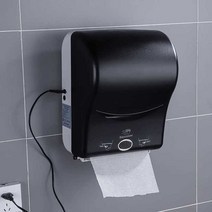 터치리스 페이퍼 타월 디스팬서 벽걸이 주방 휴지걸이, 화이트