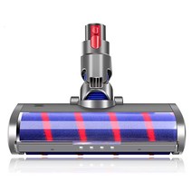 HARA 다이슨청소기헤드 호환 OEM 교체용 전동 LED 소프트롤러 브러시 호환모 V12용 / SV18용 / 디지털 슬림 Digital Slim / 국내배송 익일수령, 1개