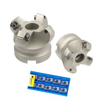인서트 칩 KM12 45도 절단 어댑터 506380100mm 인덱서 블 초경 SEKT1204 CNC 선반 밀링 커터 헤드, 34.NO insert  KM1263224T