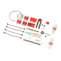 SparkFun 센서 키트 리드 스위치 0.6cm(0.25인치) 자석 스퀘어 플렉스 센서 - 5.6cm(2.25인치) PIR 모션 센서 미니 광전지 대형 압전 진동 센서