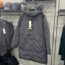 마운티아 여성 중량다운자켓 긴기장 커먼다운자켓4 차콜색