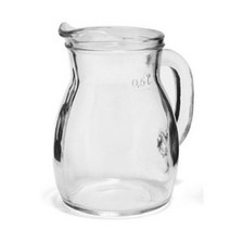 보르미올리 비스트로 저그 유리물병 500ml 워터저그 유리병 물병 카페 레스토랑 이탈리아, 상세페이지 참조