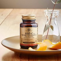 속 안쓰린 솔가 비타민 에스터 C 플러스 비타민C 500 mg 100 베지캡슐, 5개, 100캡슐